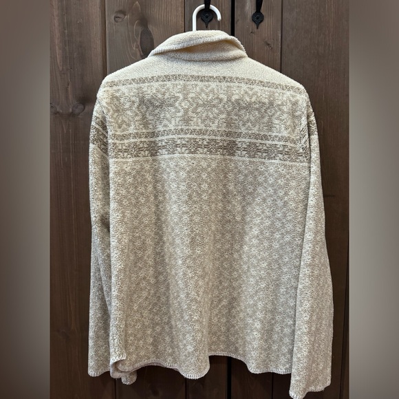 Coldwater Creek large fleece/sweater - Picture 4 of 5
